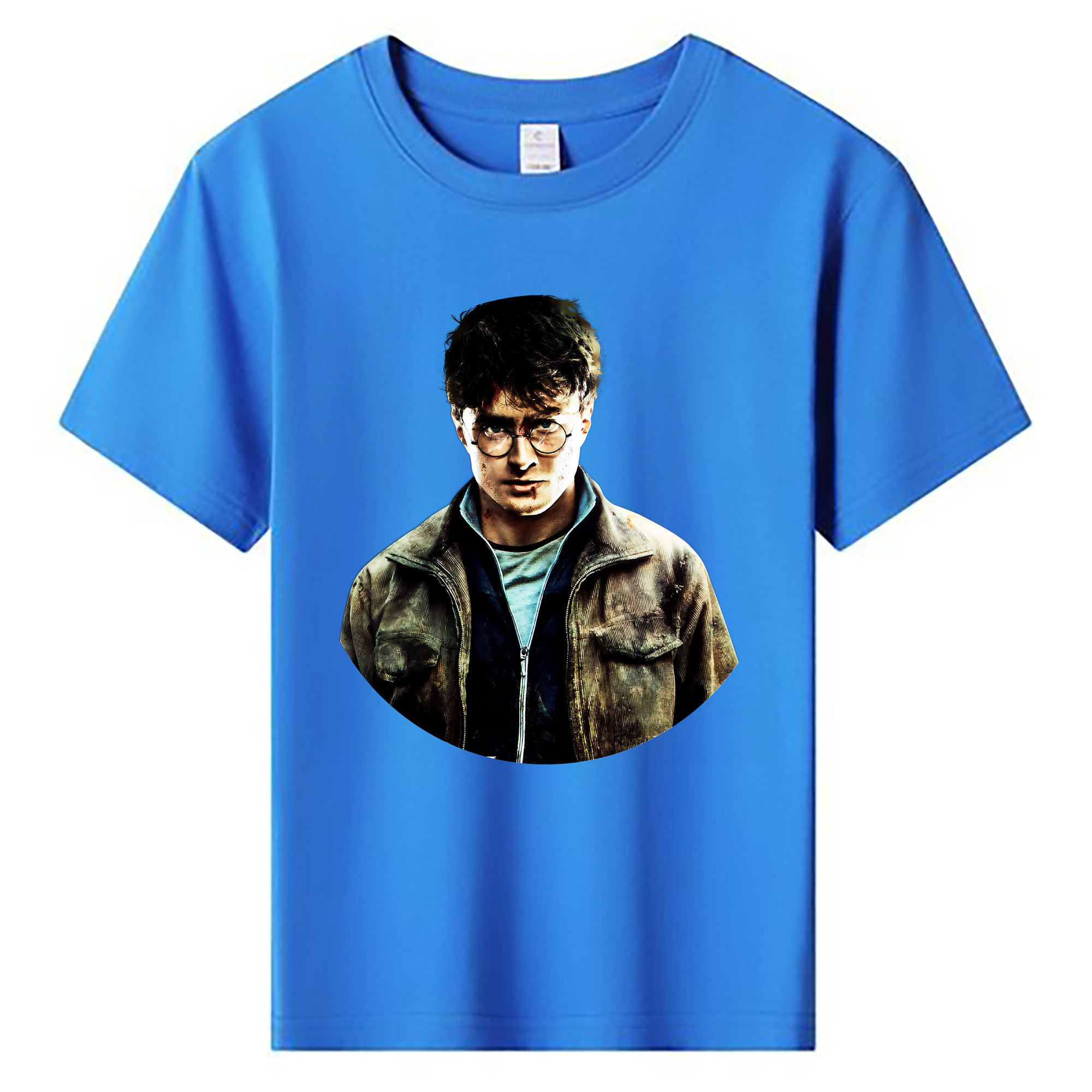 （画像用） Harry Potter ハリー・ポッターシリーズ 綿100％キッズTシャツ（フロントプリント）